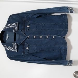Ann Trinity stretch denim jacket